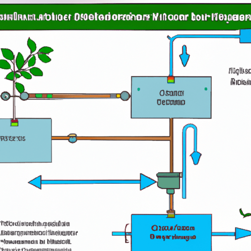 3. A step-by-step flowchart depicting the process of designing an efficient drip irrigation system.